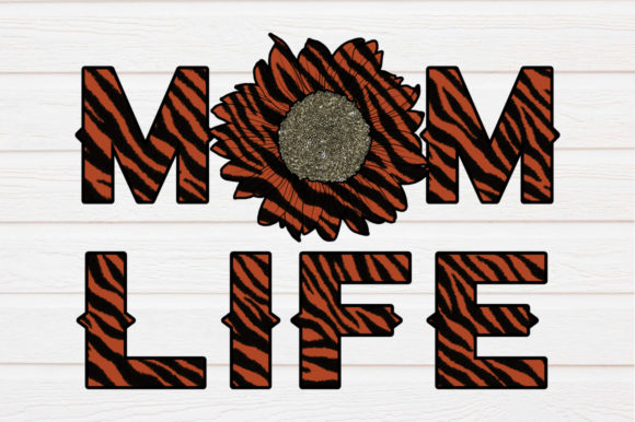 Animal Print Mom Life: Graphics for Crafts