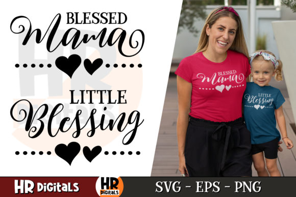 Blessed Mama Graphics for Crafts & Blogs
