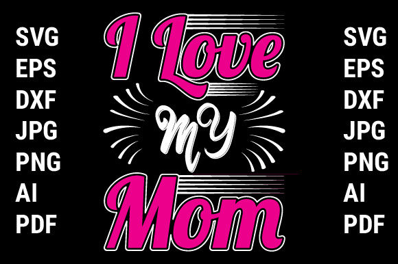 Creative Mom T-Shirt Design: Graphics for Crafts