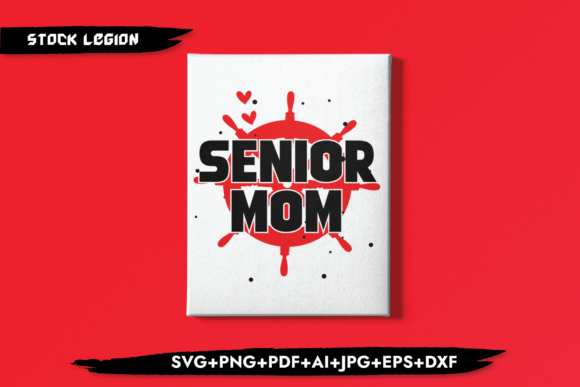 Senior Mom Wheel Graphics and Crafts